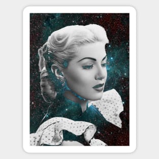 Lana Turner Beautiful Sky Sticker